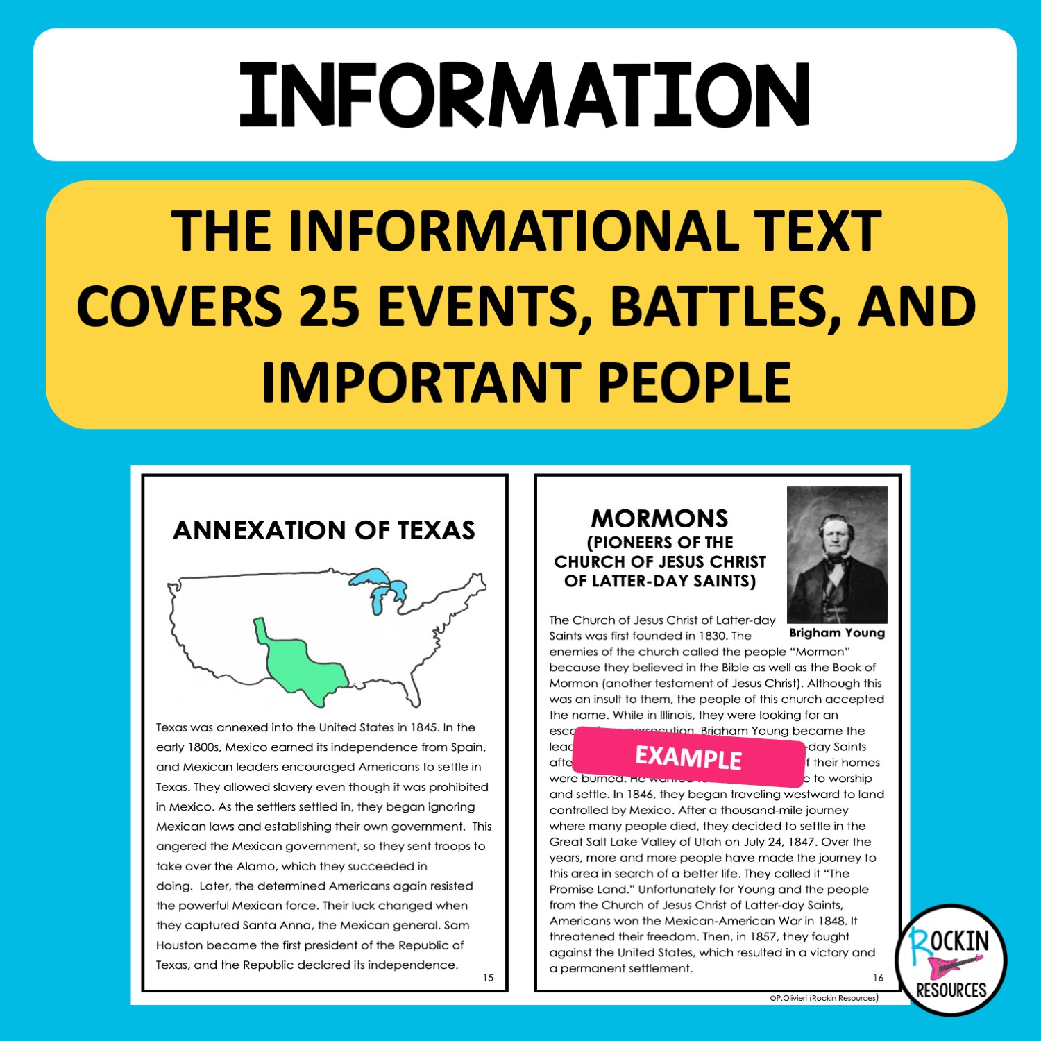 Westward Expansion Informational Text Booklet - Image 2