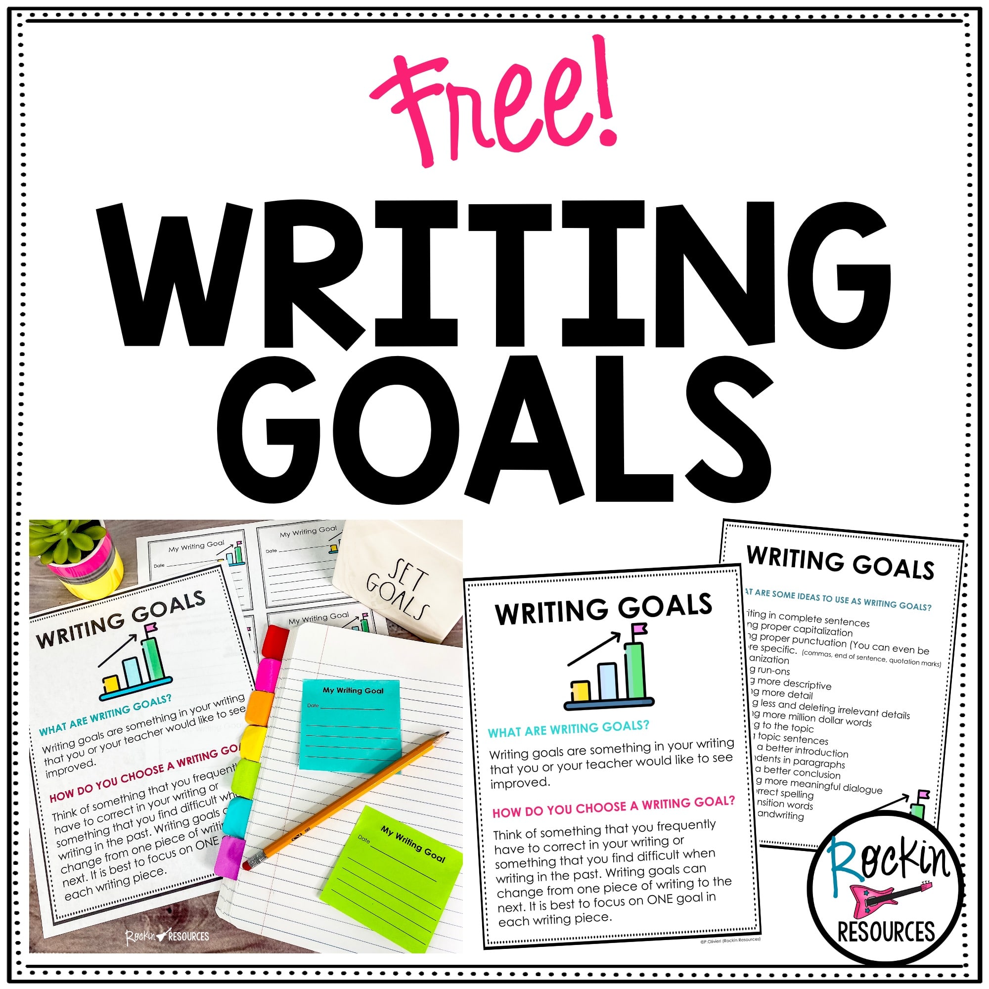 writing goals