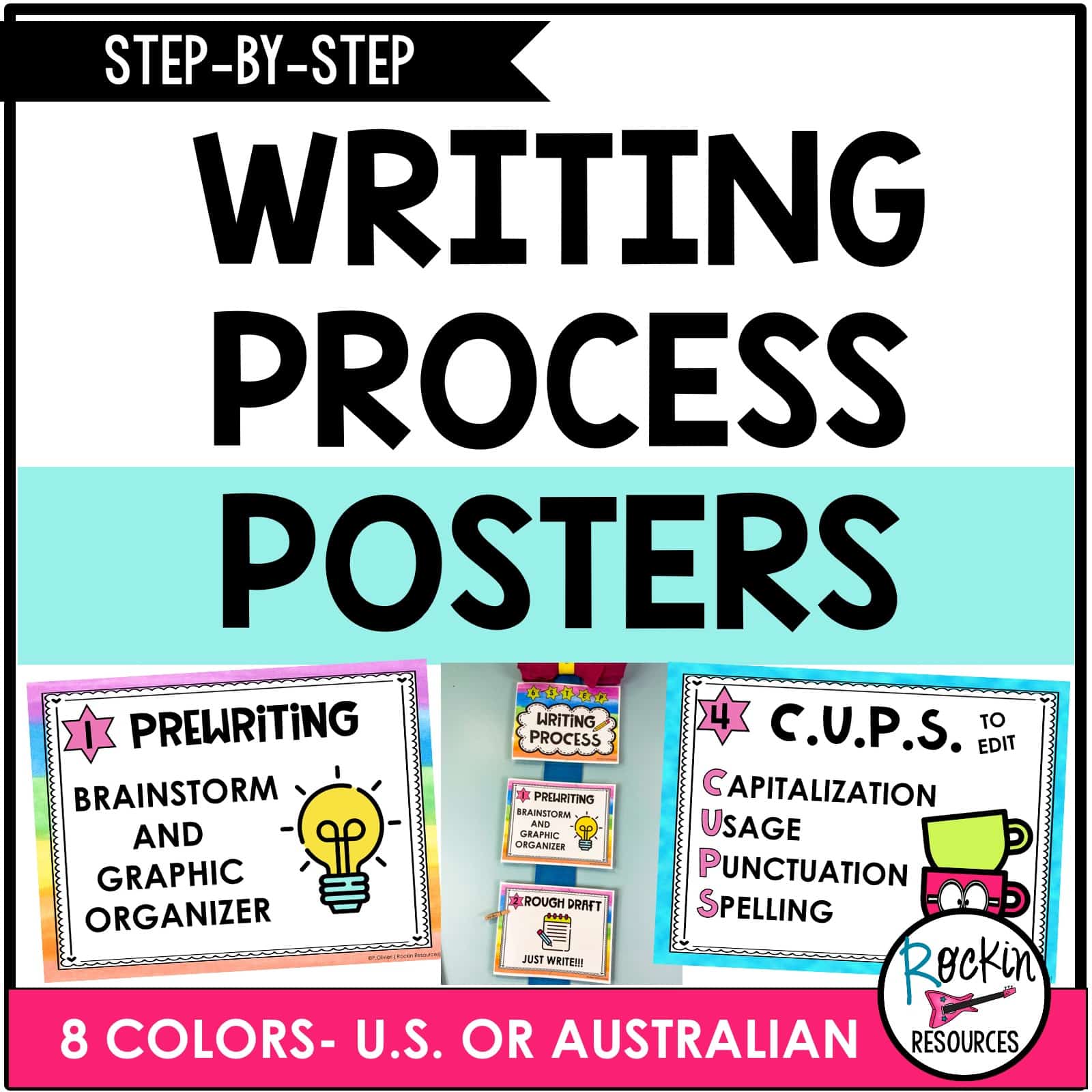 writing process posters cover